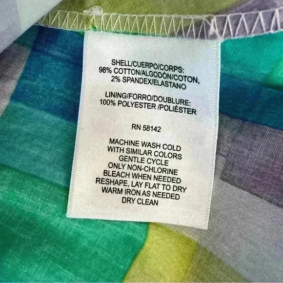 Donna Morgan Women’s Plaid Marina Mini Dress Size Medium - Picture 15 of 15